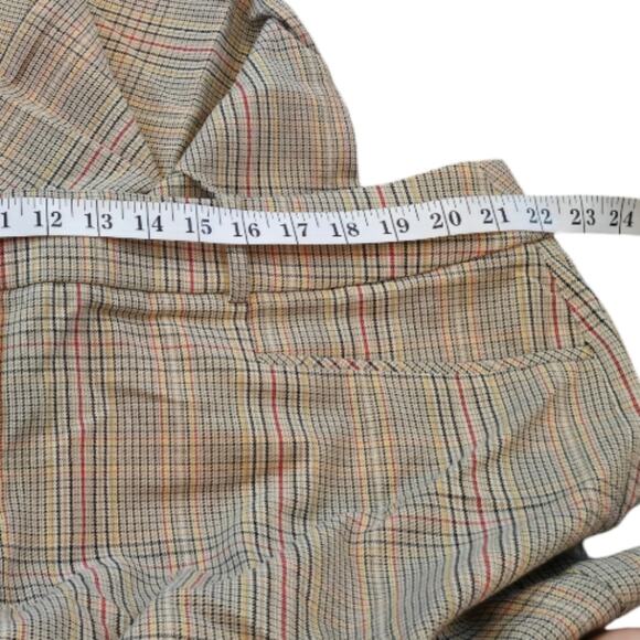 LANE BRYANT The Allie Plaid Wide Leg Pants Plus Size 22 - Picture 4 of 11